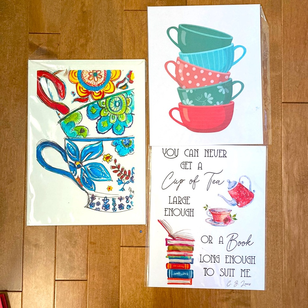 Farmable tea art